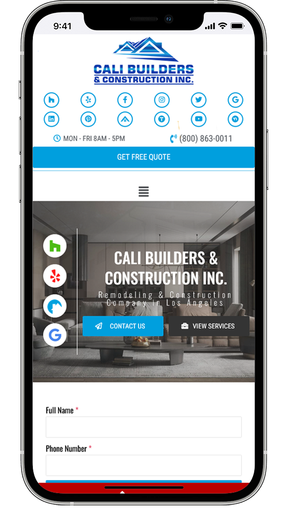 Cali Builders & Construction Inc.